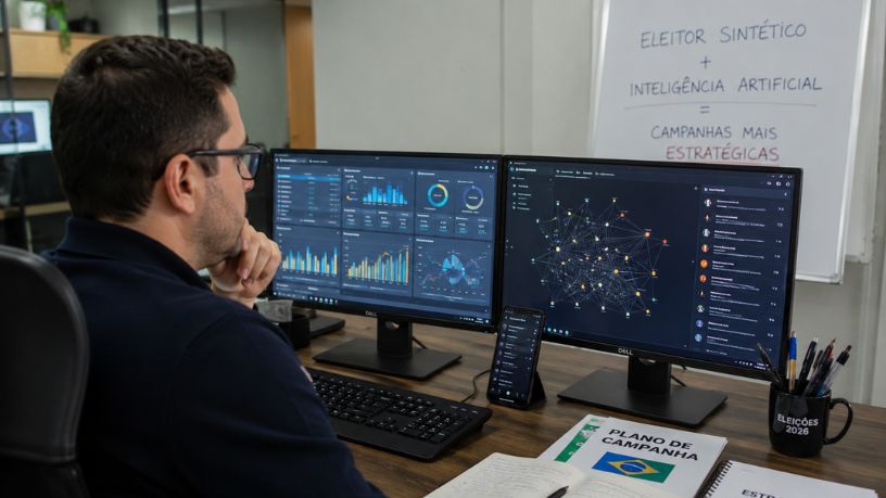 O Impacto dos Eleitores Sintéticos e da Inteligência Artificial no Marketing Político
